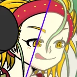 クリスタ線画色乗せサムネ