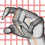 クリスタ3Dハンドモデルサムネ