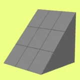 クリスタ直角三角柱3Dプリミティブ作成サムネ